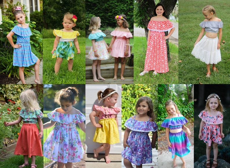 Midsummer Dream PDF Sewing Pattern ... Sizes 2T-14yrs image 5