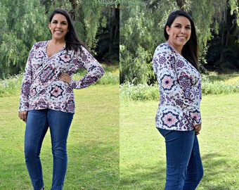 Solstice Wrap PDF Pattern Women's Sizes XS-XXXL
