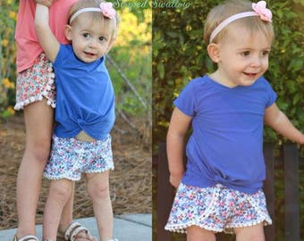 Harbor Knot PDF Sewing Pattern Baby Sizes NB-2T