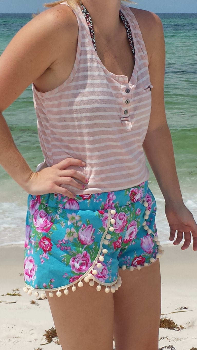 Women's Coachella Shorts PDF Sewing Pattern ... Sizes - Etsy UK