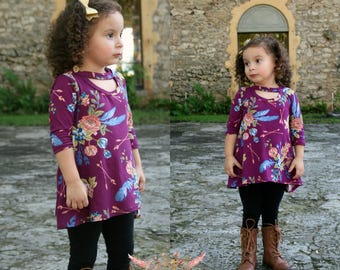 Cypress Choker PDF Sewing Pattern Girls Sizes 2T-14yrs