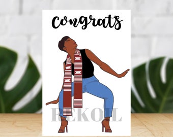 Delta Sigma Theta Graduation Card