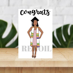 La graduada / Tarjeta de graduación mexicoamericana