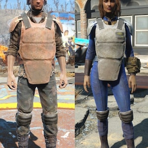 Blueprint: Fallout inspired Security Armor - various Sizes