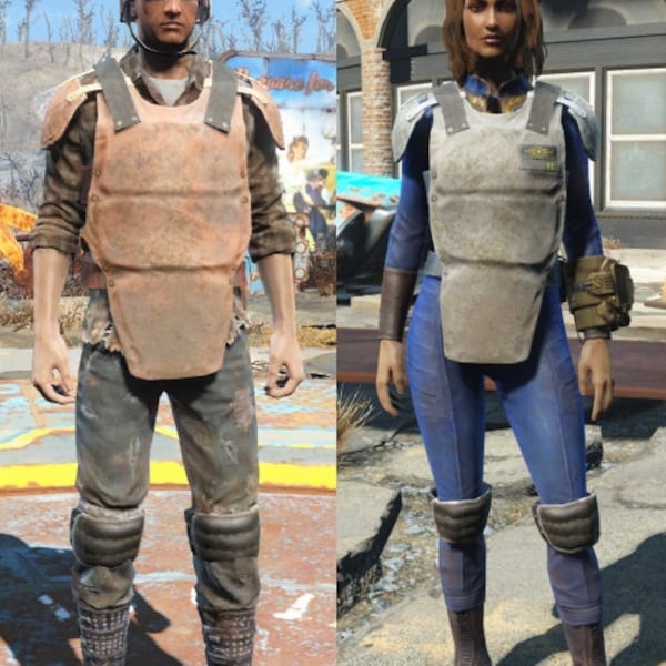 Blueprint: Fallout inspired Security Armor - various Sizes