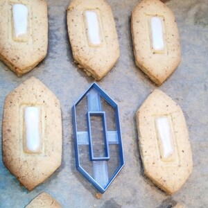 Star Wars inspired Mandalorian chest diamond Cookie-Cutter - File for 3d printing