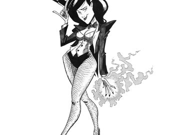 Zatanna (inktafdruk)
