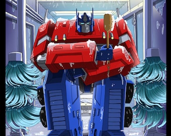 Optimus Bathtime