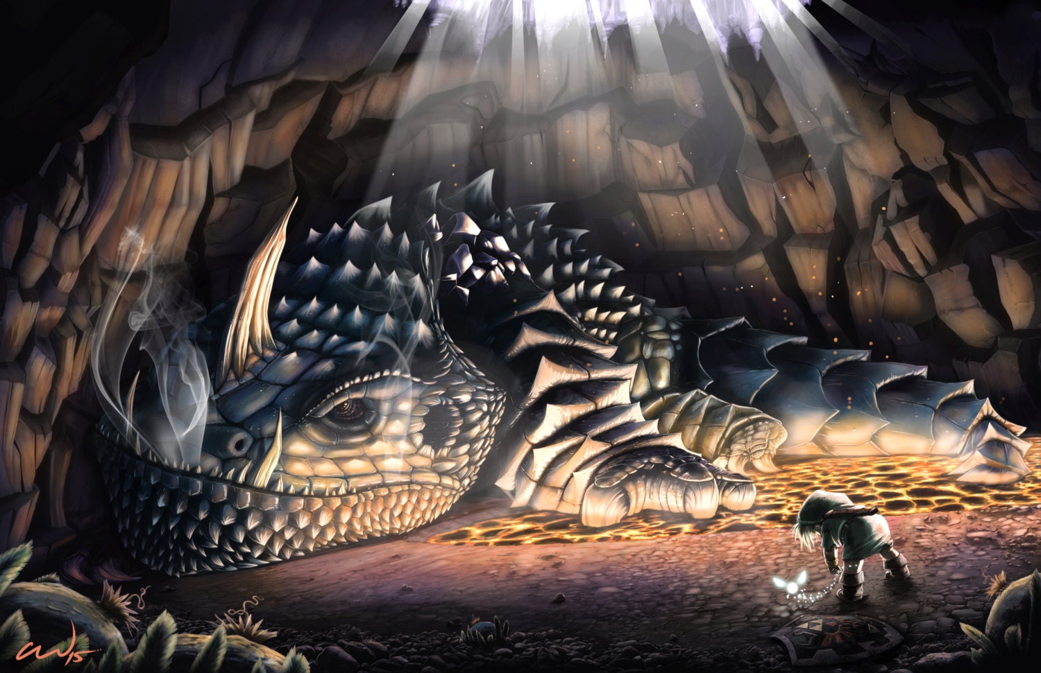 The Legend of Zelda: Ocarina of Time - Dodongo's Cavern 