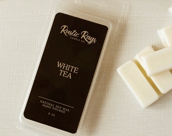 White Tea Soy Wax Melts - Bergamot, Jasmine, Citrus