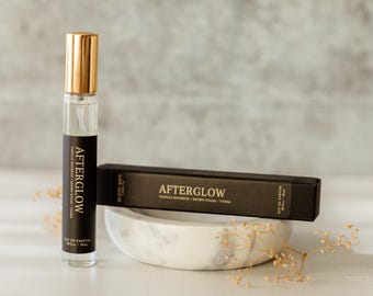 Afterglow Perfume Spray - Travel Fragrance - Body Mist - Mini Travel Spray - 10 mL Eau de Parfum - Warm Vanilla Bourbon