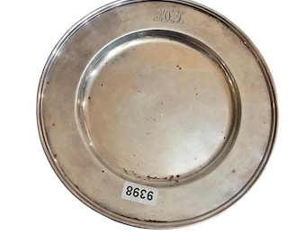 Vintage Tiffany & Co 925-1000M #18248 6741 Initialed Small Plate (A9398)