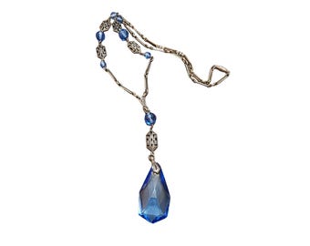 Antique Spectacular Art Deco Sautoir Necklace Possibly By Bliss/Napier (A2533)