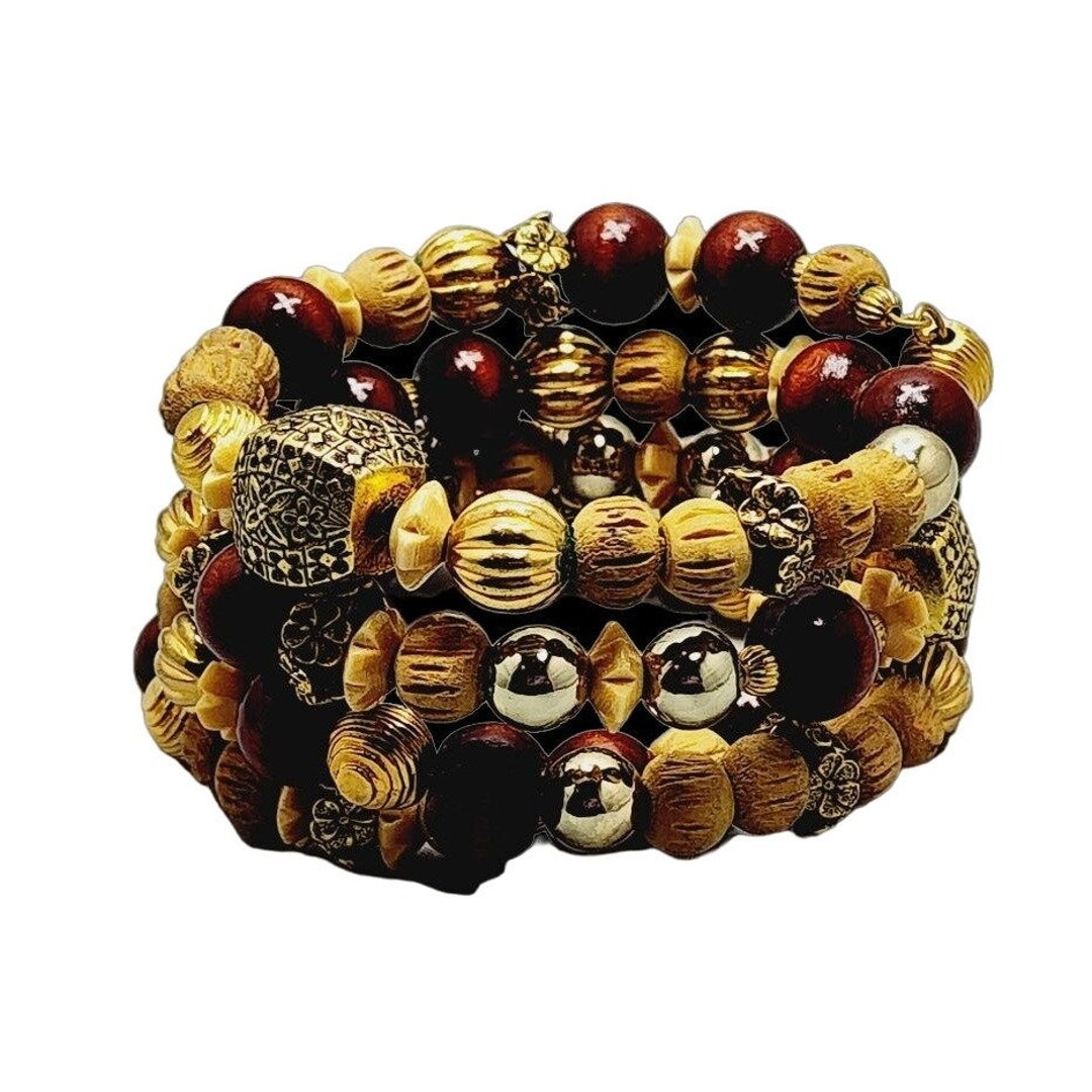 ヴィンテージ NOS ビー チャーミング ウッド メモリー ガラス