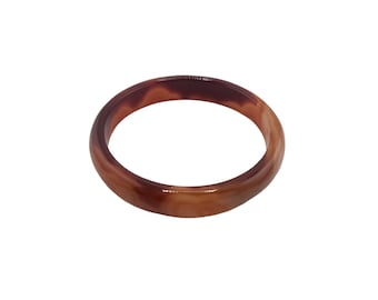 Vintage Glass Bangle Bracelet (A3178)