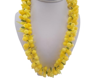 Fun and Fabulous Vintage Plastic Fruit Salad Necklace (A4620)
