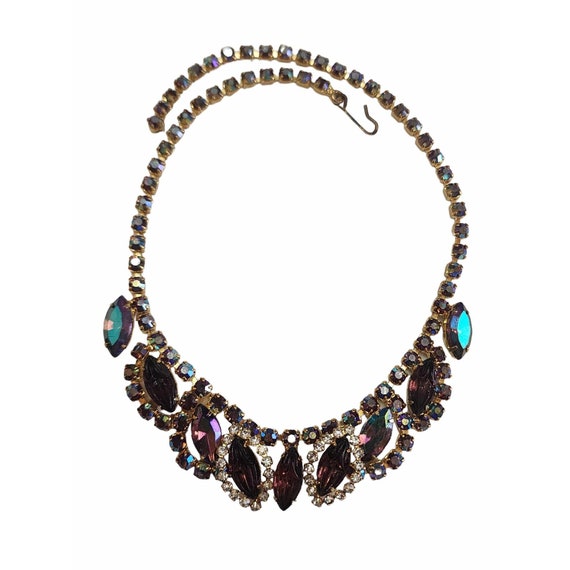 Vintage Fabulous Rhinestone Necklace (A3718) - image 5