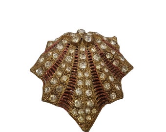 Antique Paste Dress Clip (A6330)