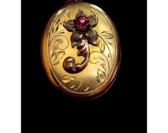 Vintage JMFCO 1/20th 10kt Gold Filled Locket (A4537)
