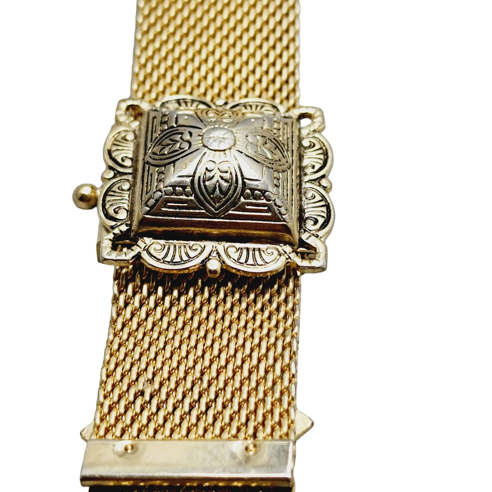 Vintage Signed Marino Mesh Tassel Bracelet A1378 - Etsy