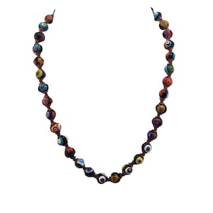 Vintage Millefiori Glass Necklace (A3786)