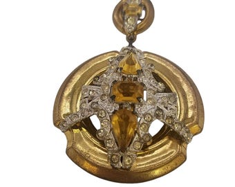 Vintage McClelland and Barclay Hanging Brooch (A5651)