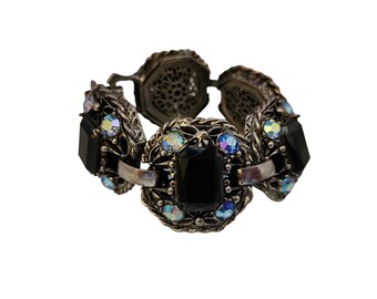 Vintage Chunky Glass Selro Style Amazing Bracelet (A4357)