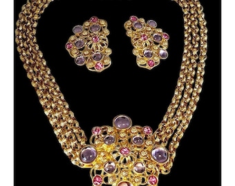 Jose Barrera For Avon Necklace Set (A8573)