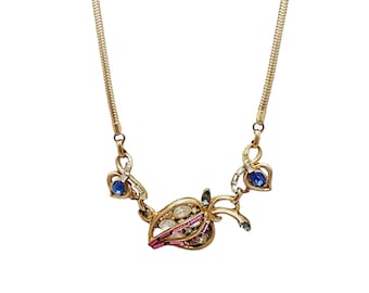 Vintage Retro Design Beautiful Designer Quality Necklace (A1003A)