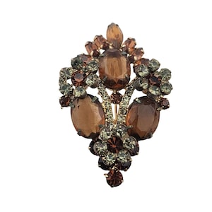 Vintage geverifieerde Juliana Strass broche (A3320)