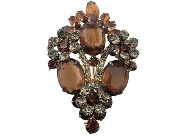 Vintage Verified Juliana Rhinestone Brooch (A3320)