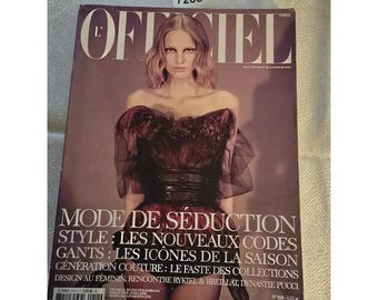 L' Offieciel French With Michaela Kocianov #918 Septembre 2007  (A7205)