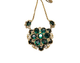 Vintage Glass Older Decorative Necklace (A3146)
