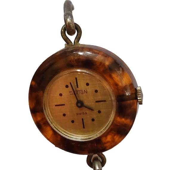 Vintage Acrylic Sutton MCM Watch Bracelet (A3685) - Etsy display picture 1