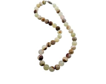 Vintage Stone Semi Precious Necklace (A8277)