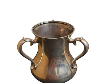 Vintage Tiffany And Co Makers Sterling Silver 925-1000 4 Pints Loving Trophy Cup