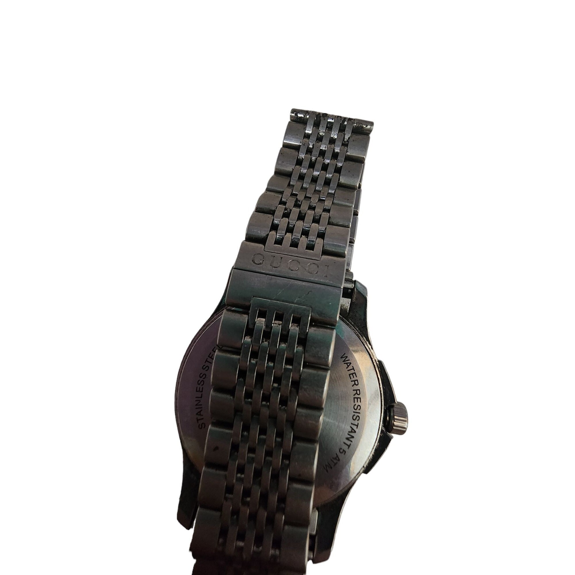 Vintage Authentic Gucci G Timeless Stainless 126.4 Swiss Vintage Authentic Gucci G Timeless Stainless 126.4 Swiss