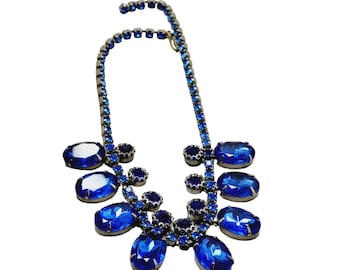 Vintage Rhinestone Necklace (A1338)