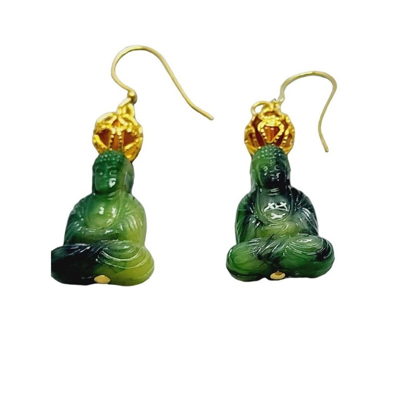 Budha Embroidery Earring