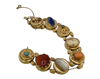 Vintage Possibly Gold Filled Slide Bracelet (A9108)