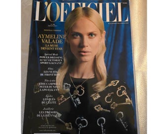 L' Officiel Paris #988 September 2014 Aymeline Valade, Emilio Pucci (A7215)