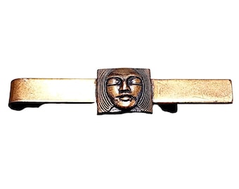 Vintage Oxford Copper Bar Tie Clip (A5099)