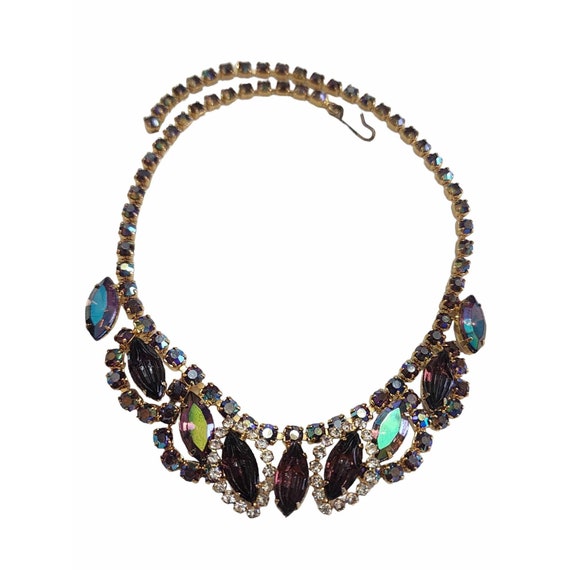 Vintage Fabulous Rhinestone Necklace (A3718) - image 1