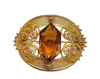 Stunning Victorian Sash Pin (A4793)