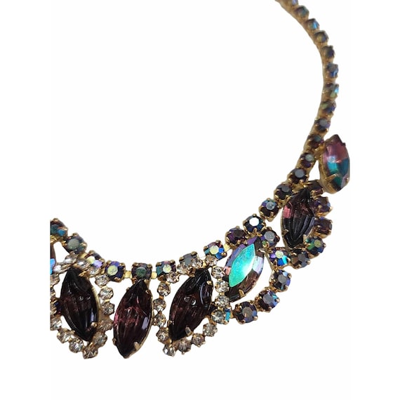 Vintage Fabulous Rhinestone Necklace (A3718) - image 4