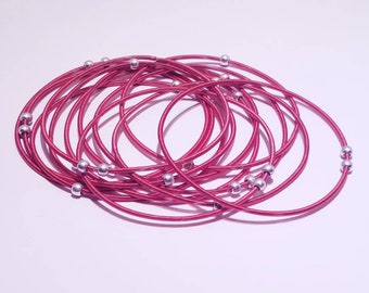 Bee Charming Sugar BY red piano wire bracelets
