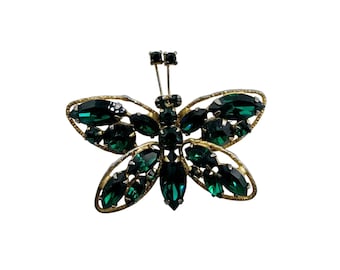 Vintage Regency Signed Butterfly Brooch (A7058)