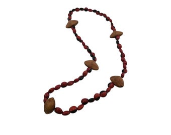 Braided Unique 2 Tone Necklace (A8239)