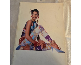 Rare Gianni Versace Catalog Magazine #22 Spring Summer 1992 (A7216)