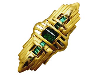 Vintage Stunning Art Deco Duette or Brooch Set (A1559)